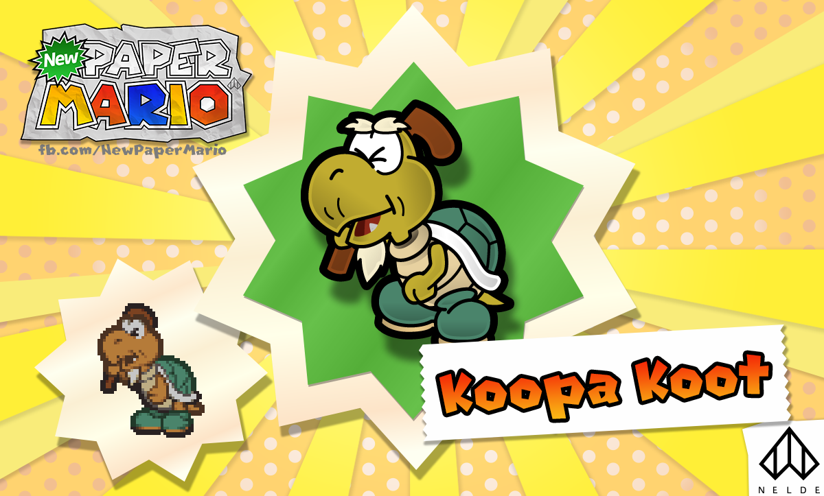 New Paper Mario: Koopa Koot