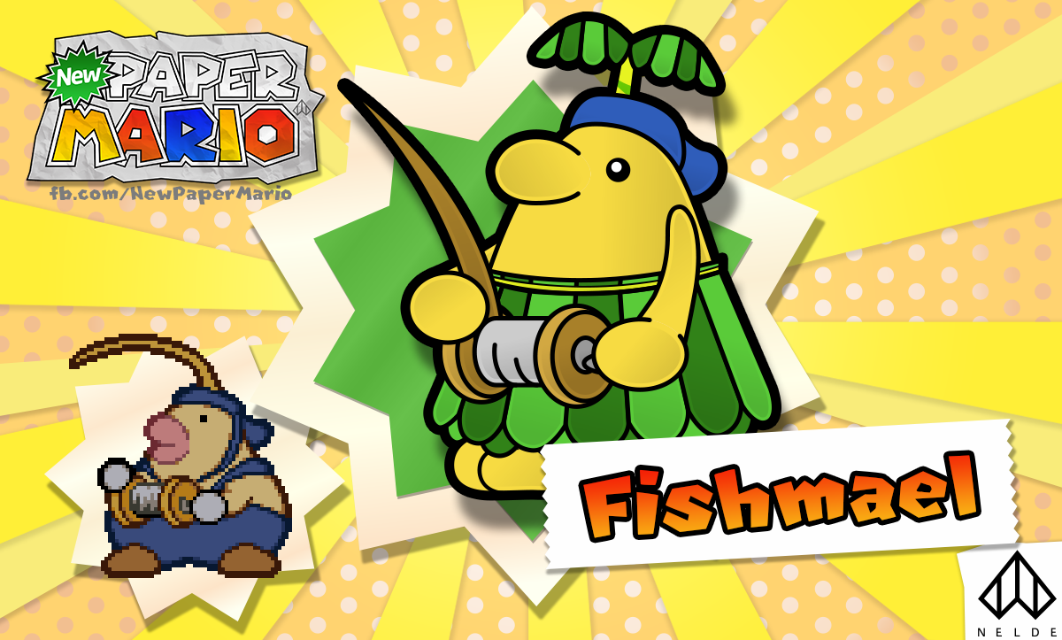 New Paper Mario: Fishmael