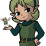 Saria in windwaker style