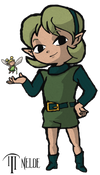 Saria in windwaker style