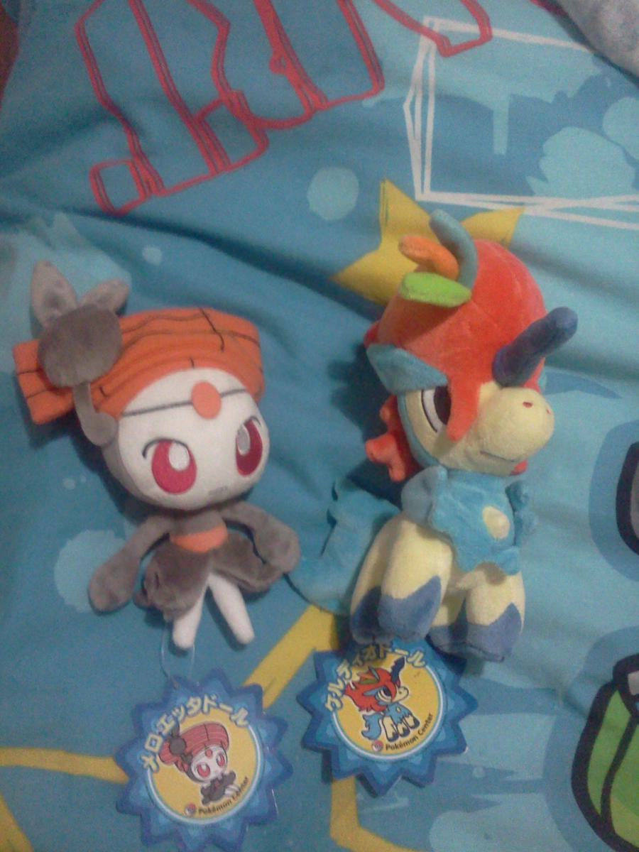 Keldeo and Meloetta PokeDolls