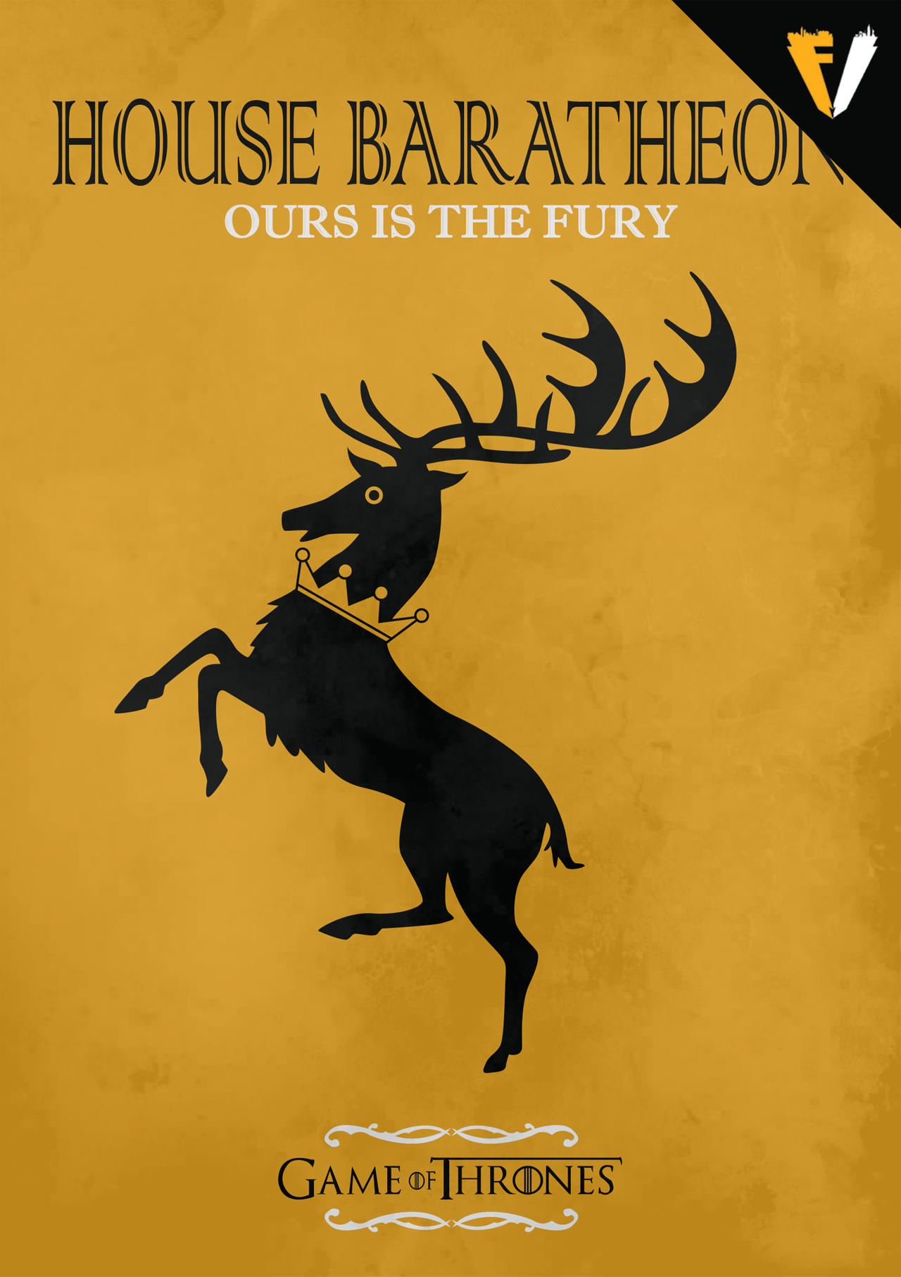 Game Of Thrones House Baratheon By Fallenv3gas On Deviantart