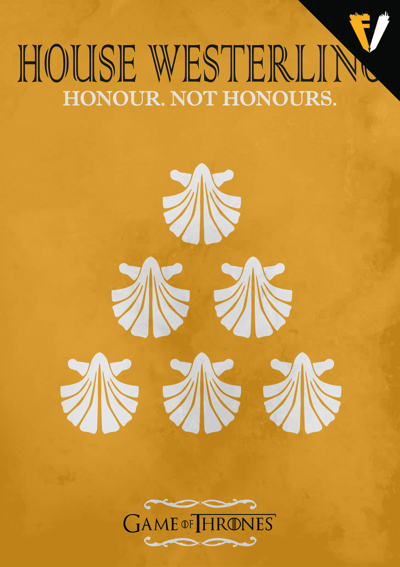 Game Of Thrones House Westerling By Fallenv3gas On Deviantart
