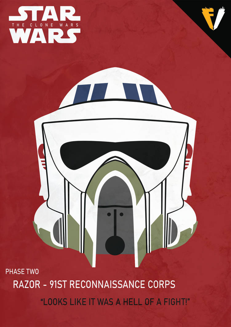 Star Wars | 91st Recon Corps | Razor | Phase 2 by FALLENV3GAS on DeviantArt