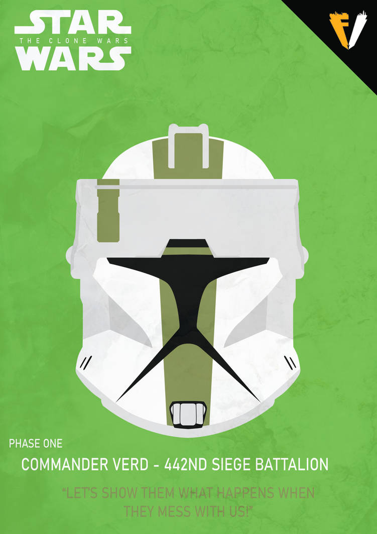 Star Wars | 442nd Siege Battalion | Verd | Phase 1 by FALLENV3GAS on ...