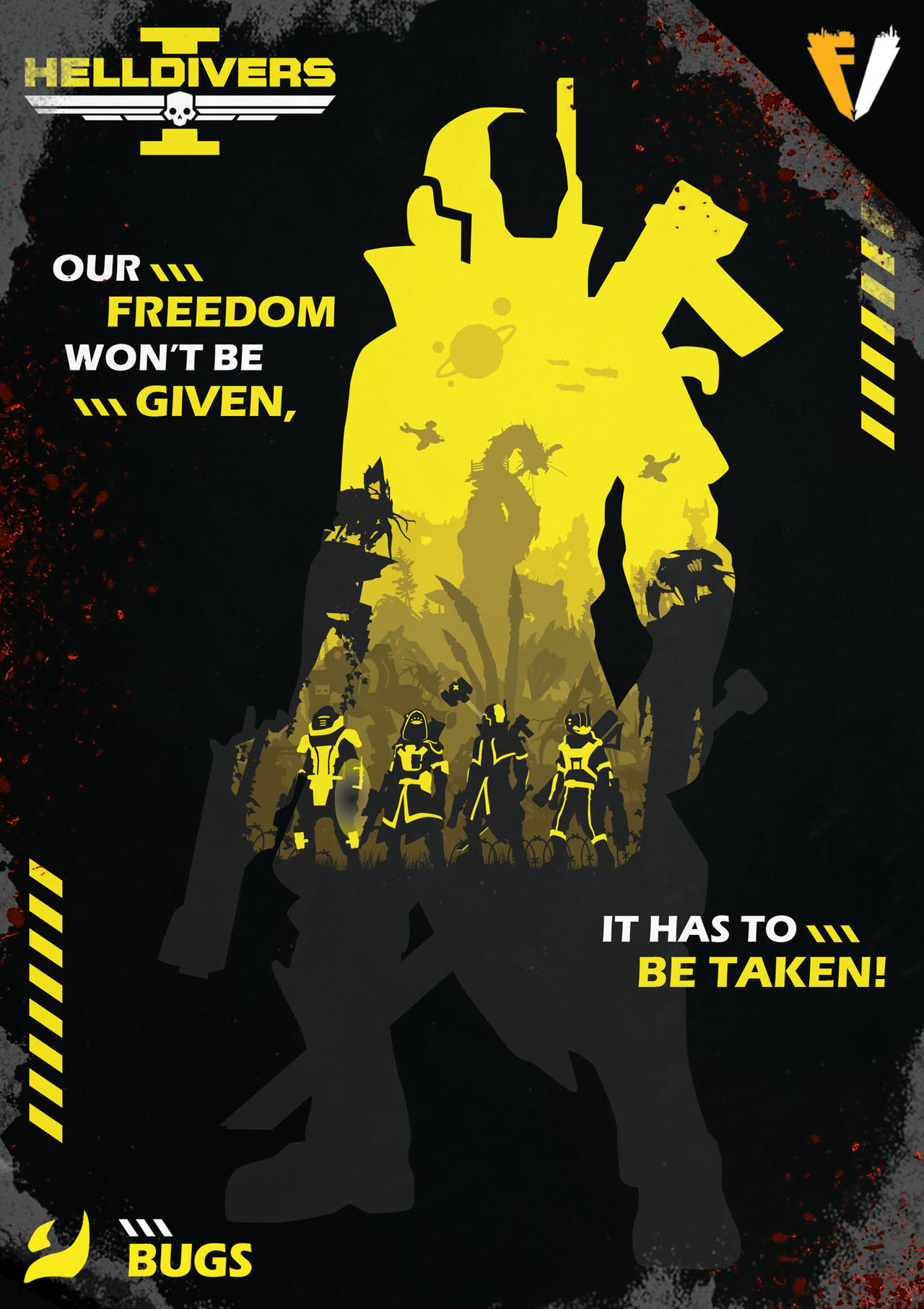 Heldivers Bug Helldivers 1 | Faction | Bugs by FALLENV3GAS on DeviantArt