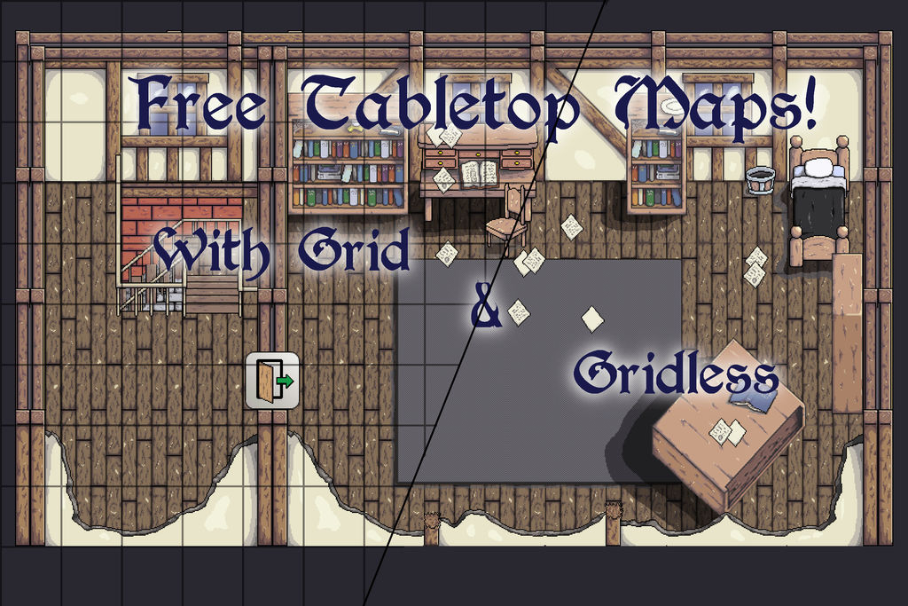 Tabletop Simulator Gridmap Free Virtual Tabletop Maps by MildMisanthropy on DeviantArt