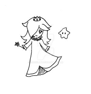 Rosalina lineart