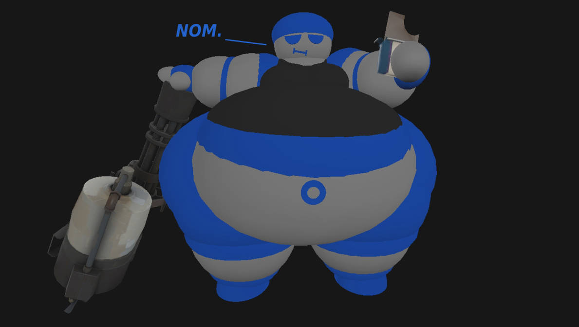 October Fats Part 22: Blu Heavy Bot. by BlueBot888 on DeviantArt