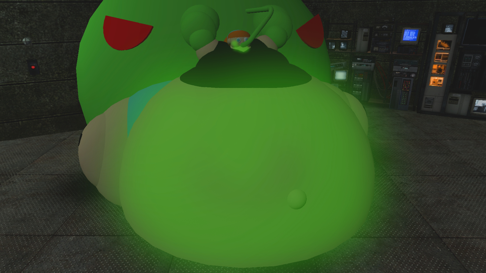 Slime Brain Inflation Slime Inflation Ghost. by BlueBot888 on DeviantArt