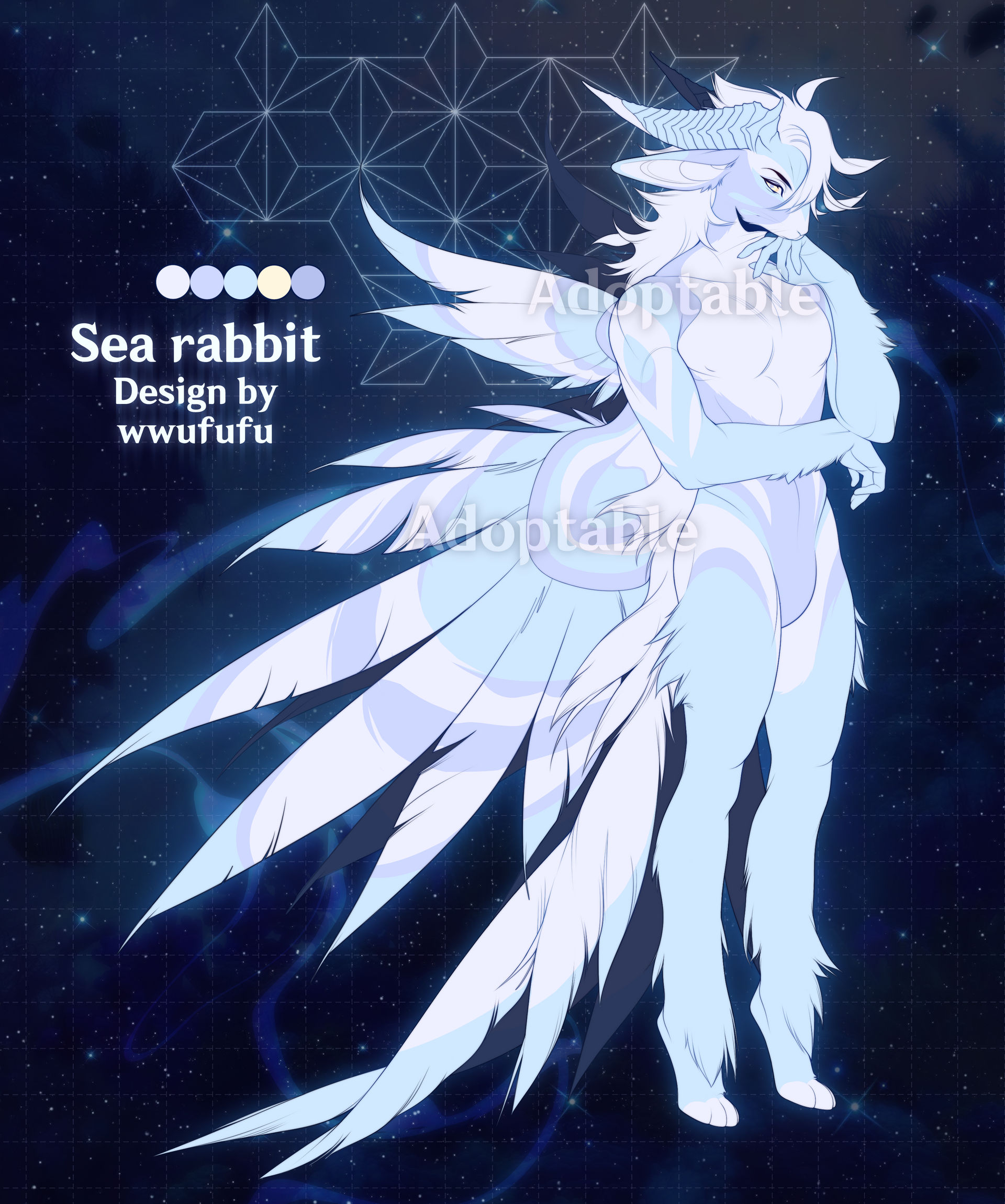 Adoptable Sea Rabbit (closed) by wwufufu on DeviantArt