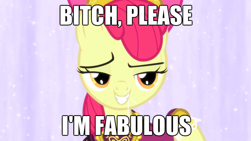 Applebloom Is fabulous