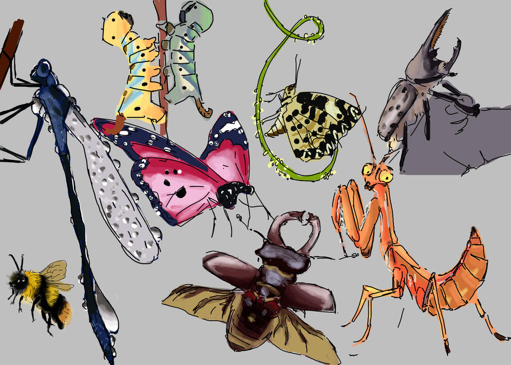 Disney Insects Deviantart Bugs by domdom4628 on DeviantArt