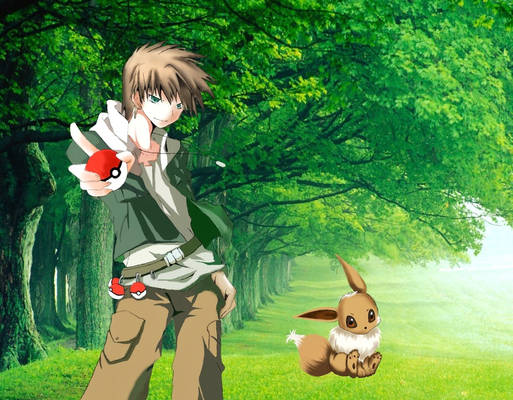 Green and Eevee