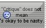Anti-Nasty Critique stamp