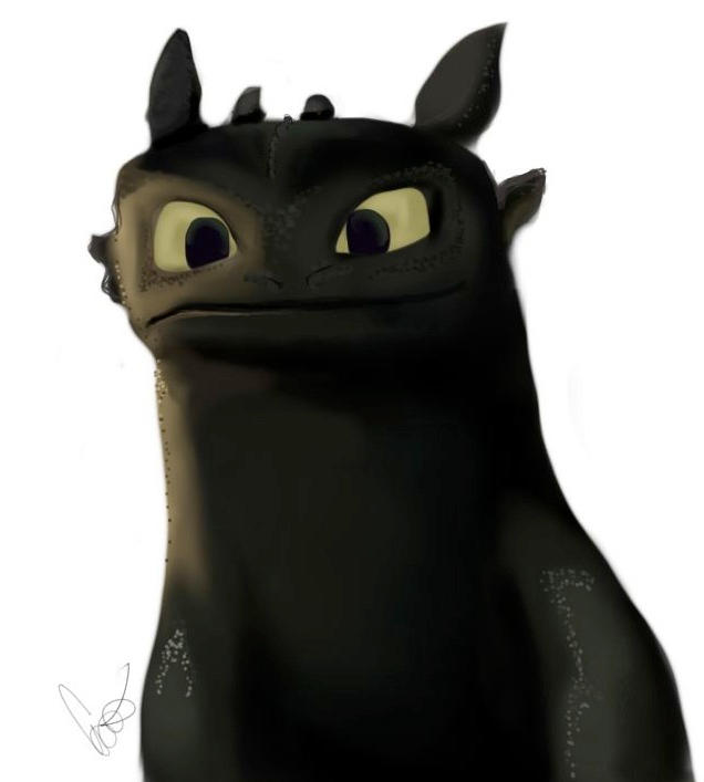 Toothless by superherostance on DeviantArt