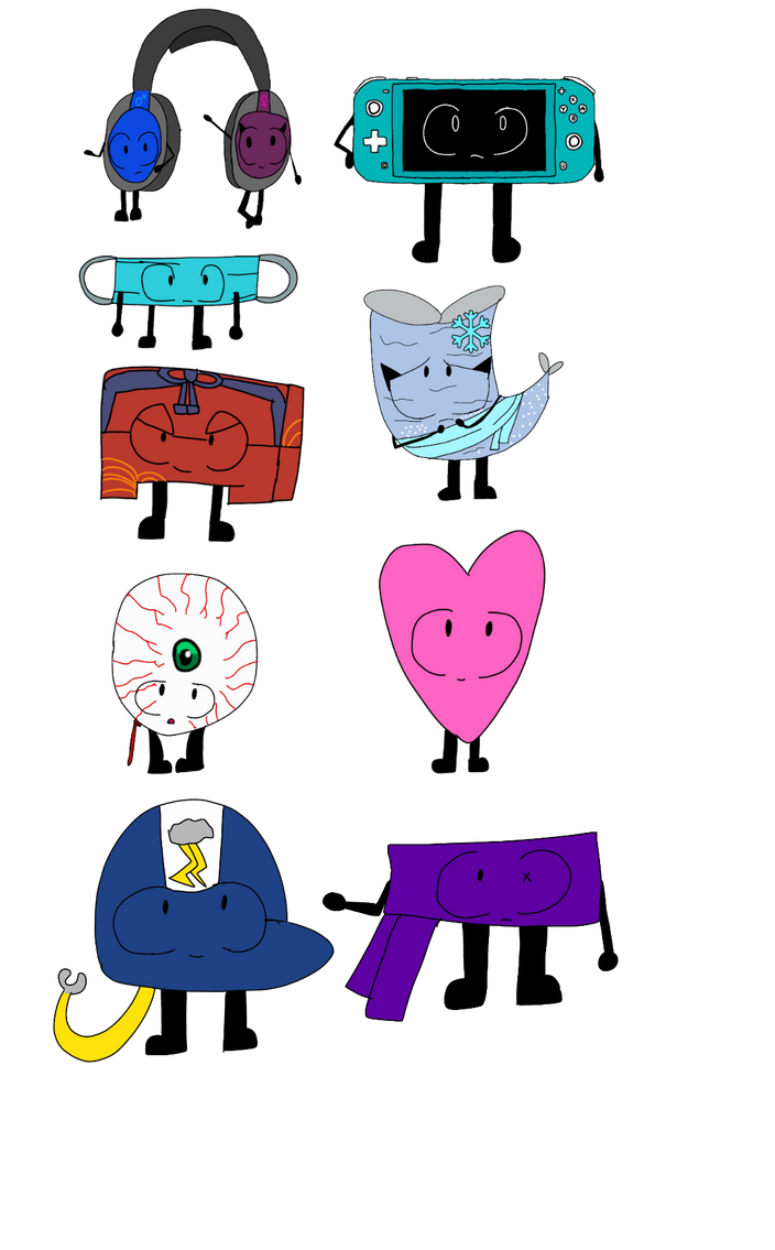 Key Oc Object Show Wave 1 of all of my ObjectShow ocs by MixelMolly on DeviantArt