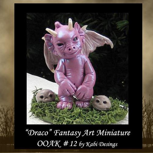 Draco Fantasy Art Miniature