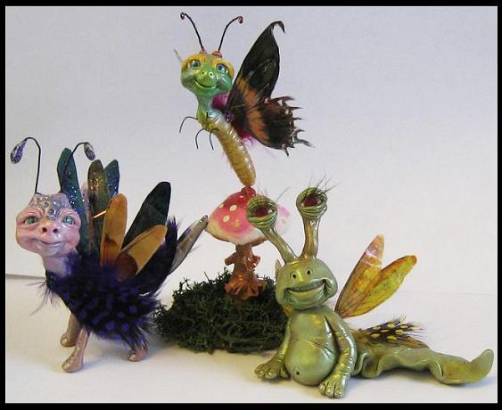 Kroulies Fantasy Littles Creatures Art OOAK