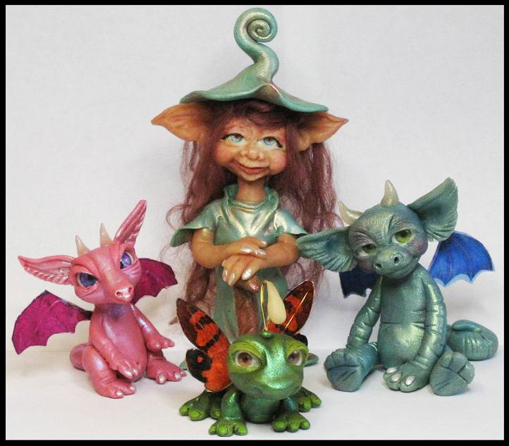 Polymer Clay Fantasy Creatures