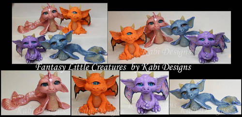 Handmade Sea Dragon and Dragons Fantasy creatures