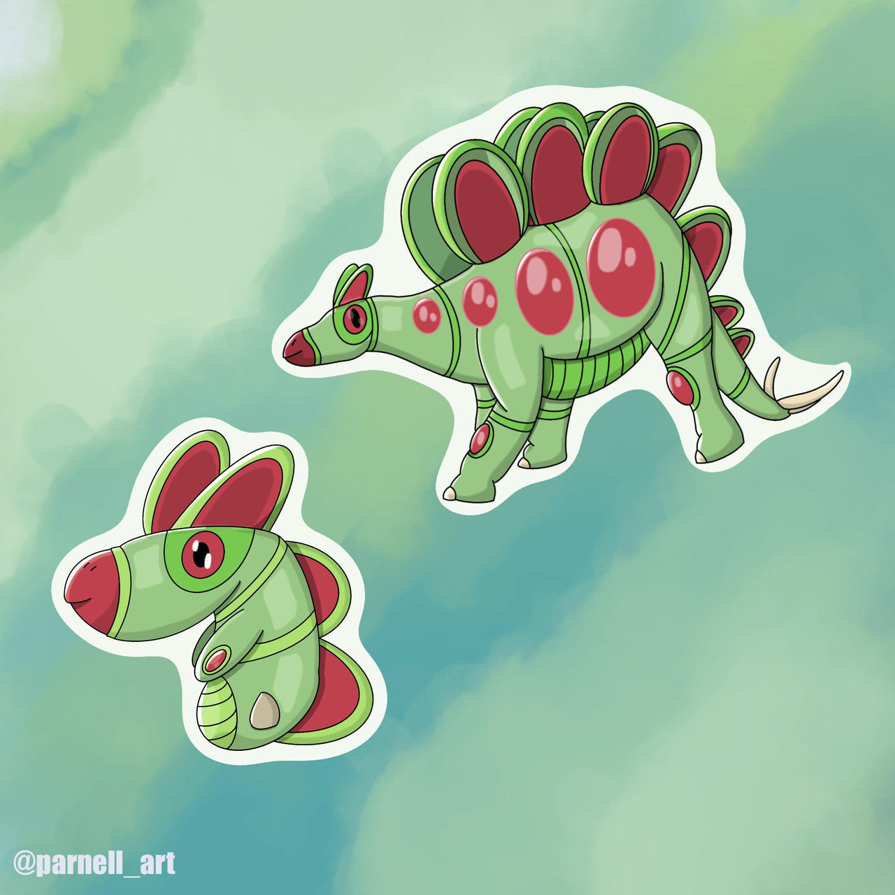 Fossil Fakemon Design by parnellart on DeviantArt