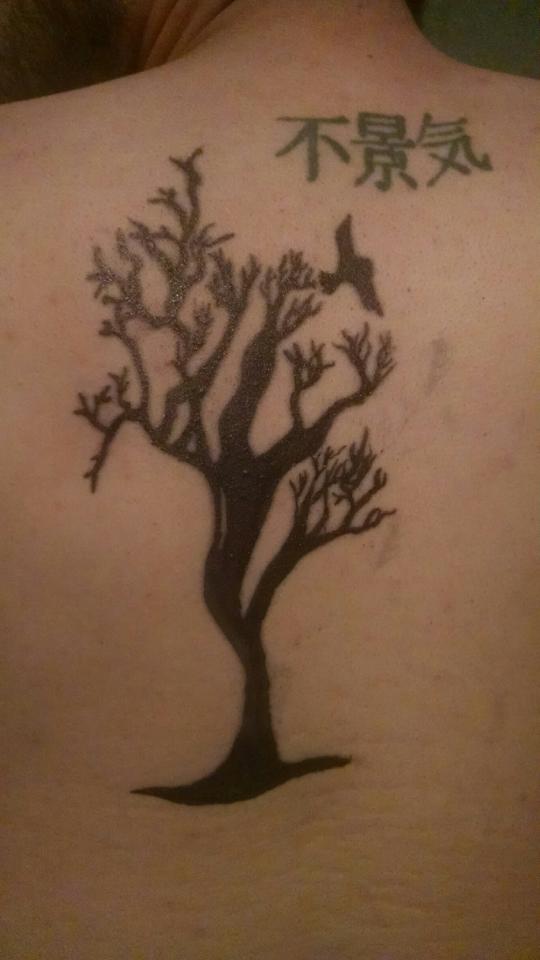 Free hand tree with crow tattoo by ItachiSasukelover on DeviantArt Free hand tree with crow tattoo by ItachiSasukelover on DeviantArt