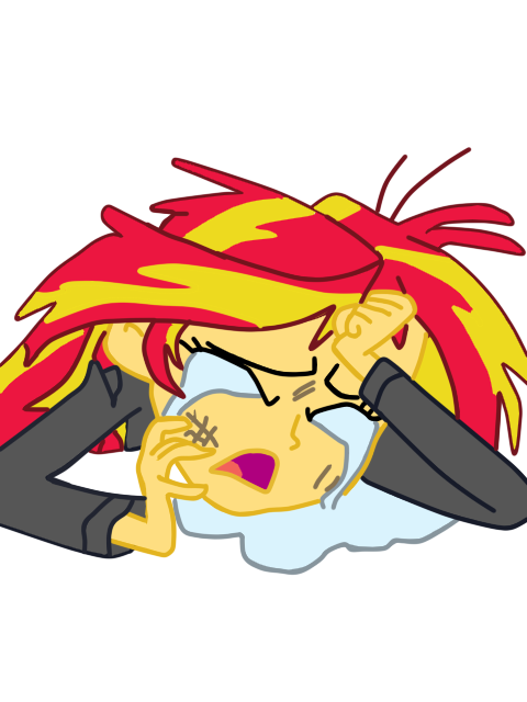 wallpapers Equestria Girls Sunset Shimmer Crying sunset shimmer crying by tagirudash on