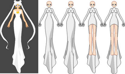 Queen Serenity dress edit