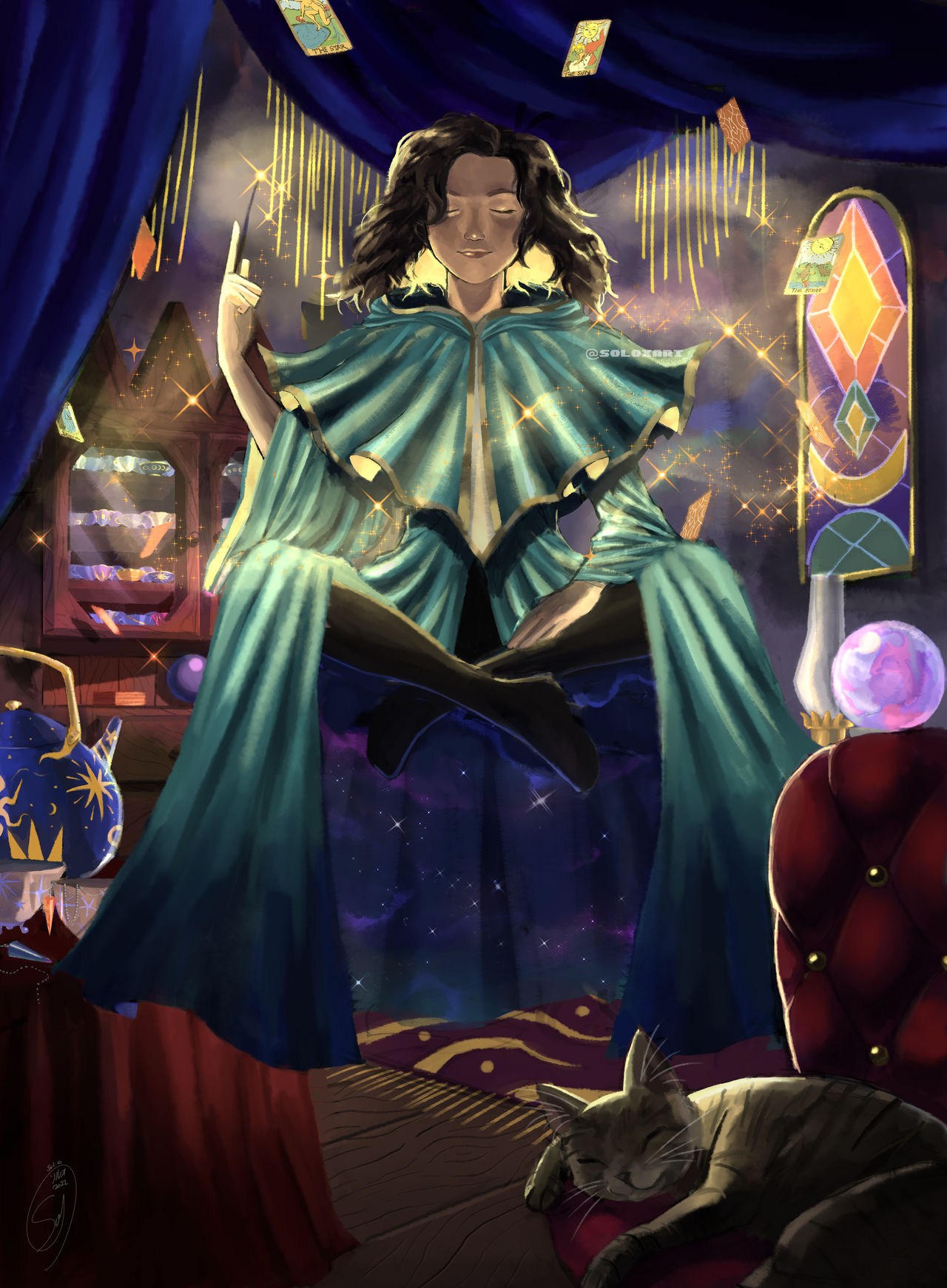 Divination Teacher Commission by s0loo on DeviantArt