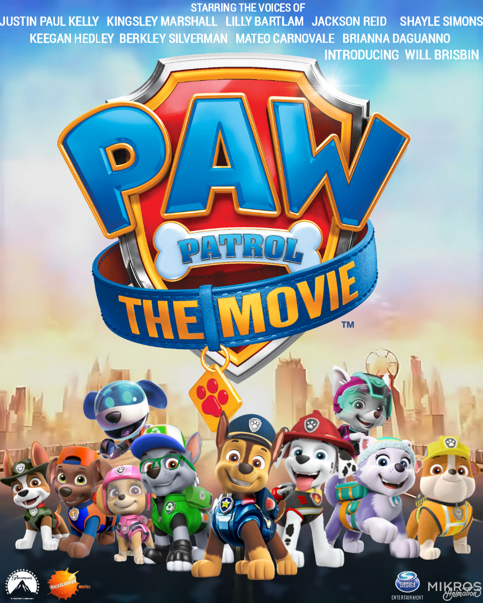 PAW Patrol The Movie Custom Poster by OthaBland on DeviantArt