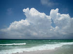 Thunderheads on the Gulf by GramMoo