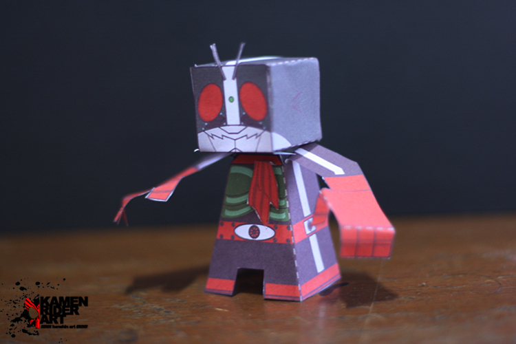 Kamen Rider Nigo Papercraft