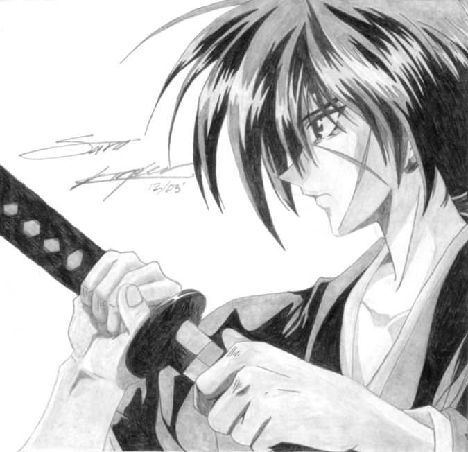 Himura Kenshin Speeddraw: Colored by Haiisu on DeviantArt