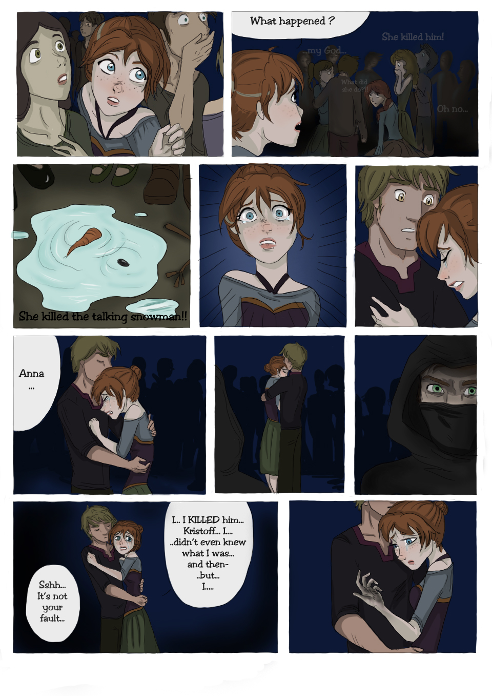 SCORCHED (Frozen graphic novel) Page 8