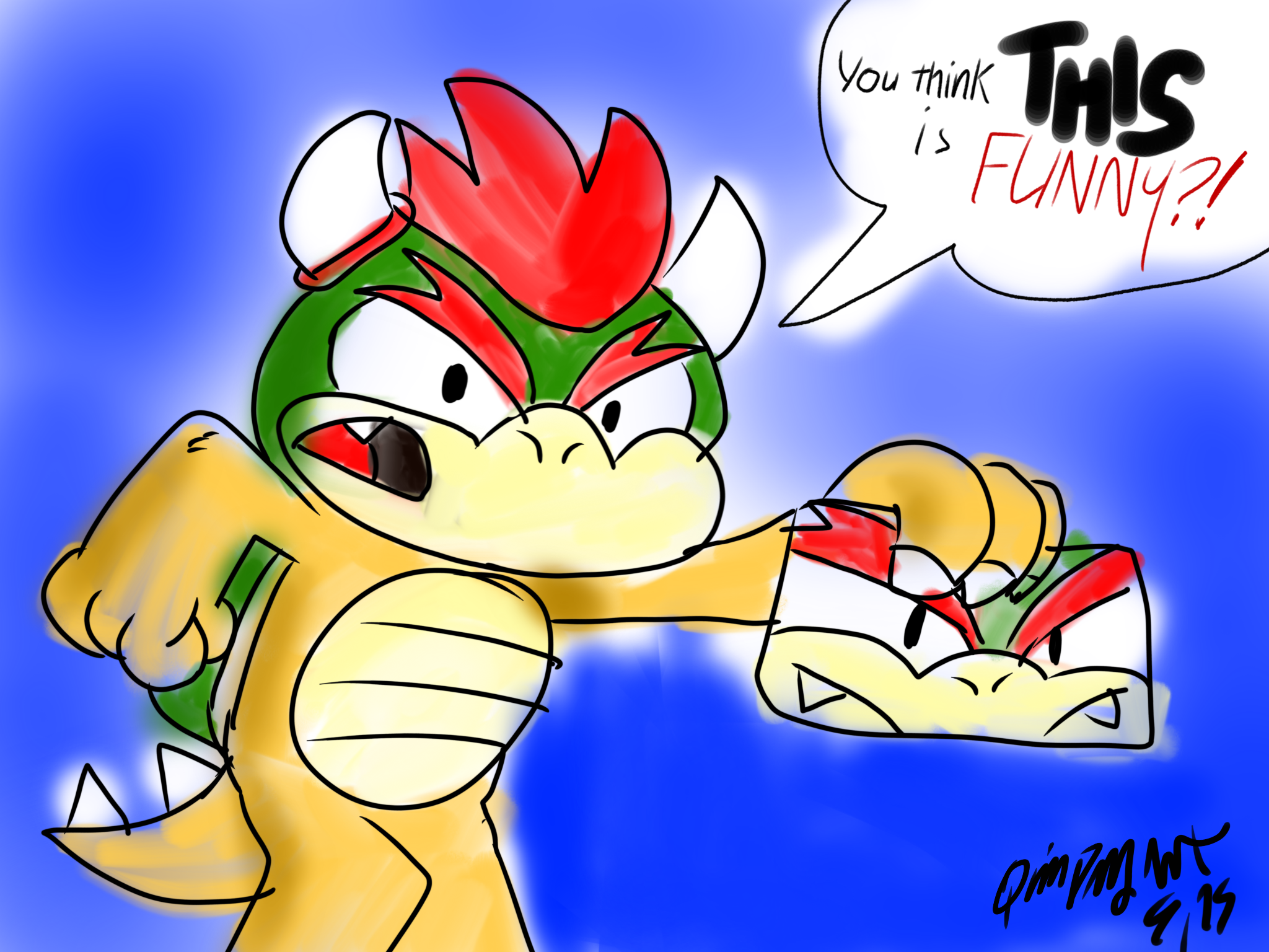 Super Mario Bros. - Bowser LC by LiamCampbell on DeviantArt