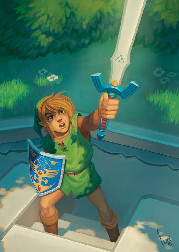 Zelda - Link To The Past by alxcarvalho on DeviantArt