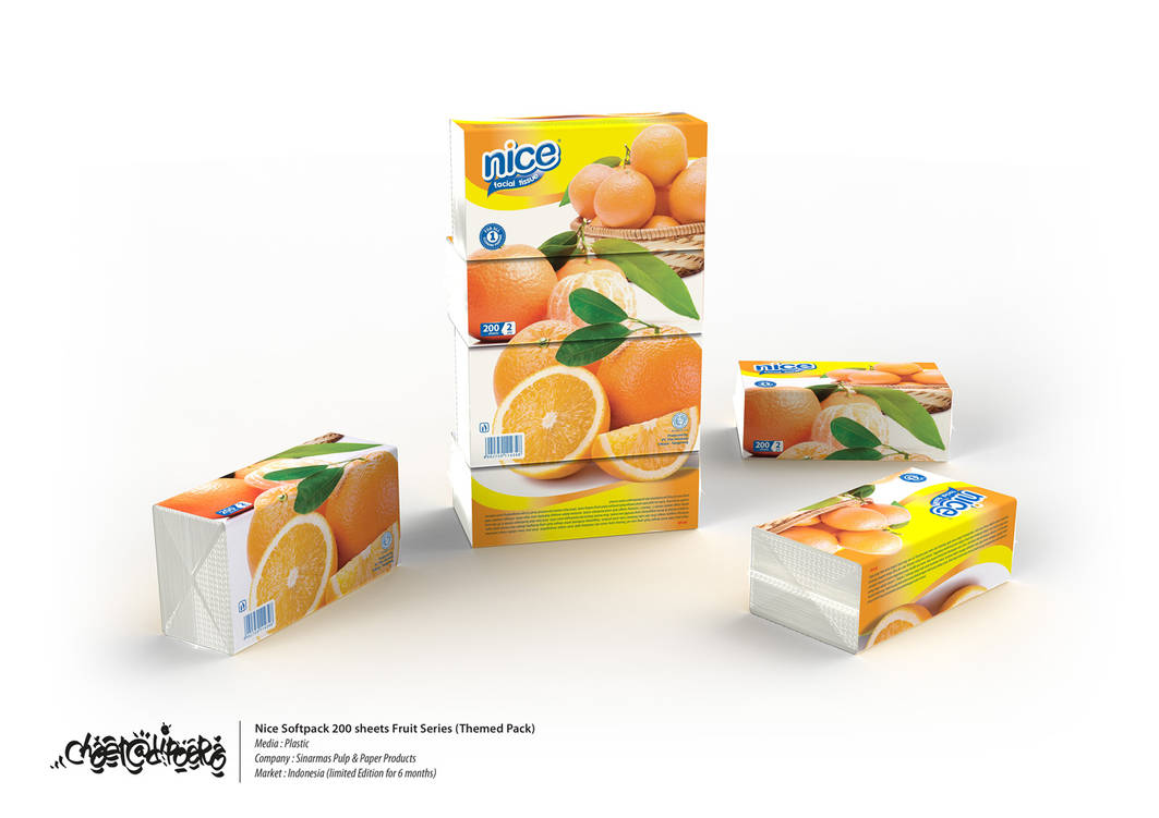 Nice Softpack 200 sheets Fruit Series (ThemedPack) by chaeradipura on ...