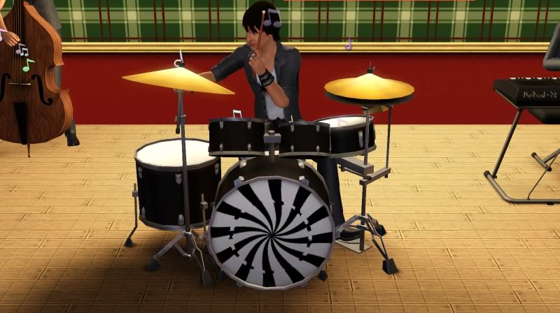 Ringo on drums
