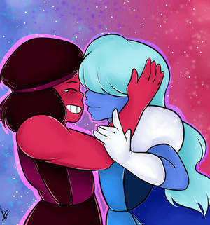 Ruby and Sapphire : Steven Universe