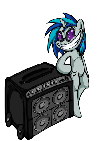 Vinyl Scratch got a sweet bass