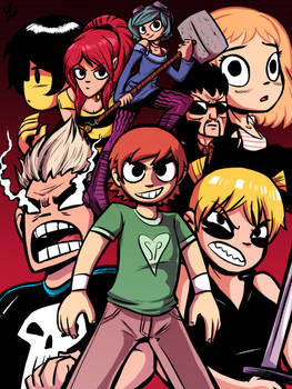 Scott Pilgrim PosterFanArtThingyStuff!