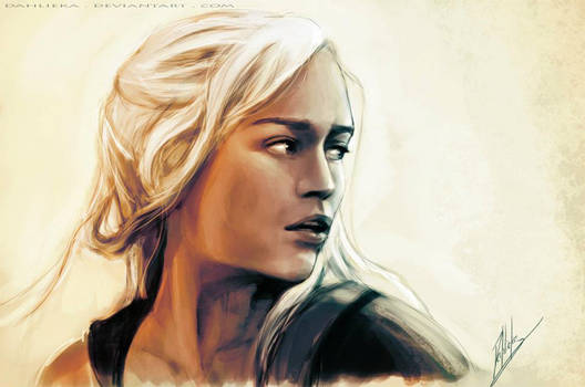 Daenerys - Sketch and making of
