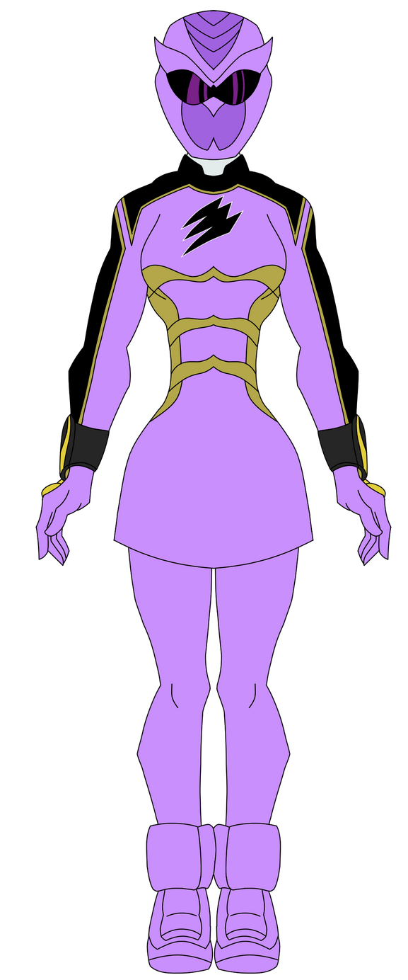 Power Rangers Jungle Fury Lilac Owl Ranger by SymbioteMorningstar on ...