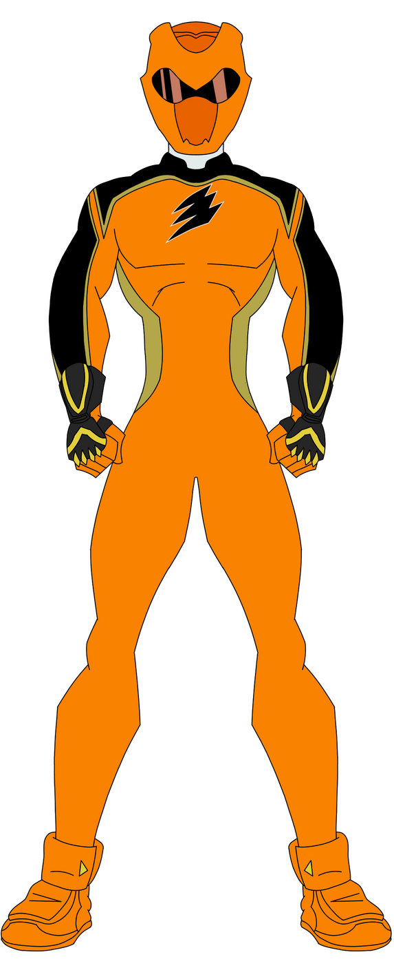 Orange Hair Ranger Power Rangers Jungle Fury Orange Bear Ranger by SymbioteMorningstar on ...