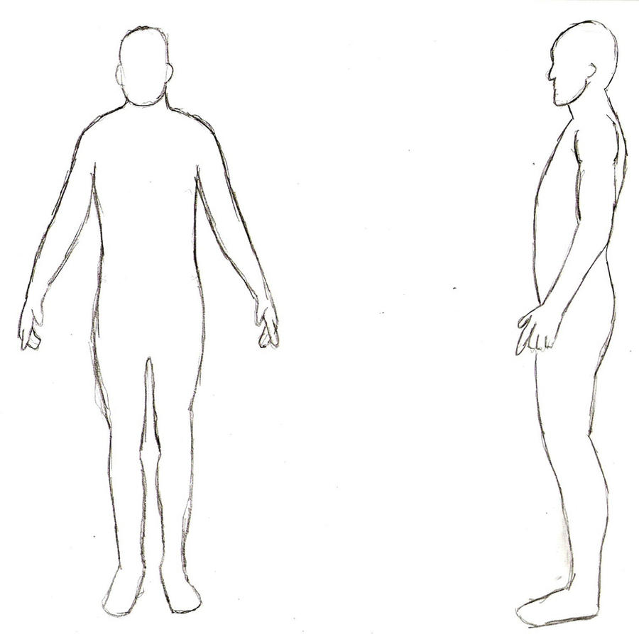 Body Template by Seanilius on DeviantArt