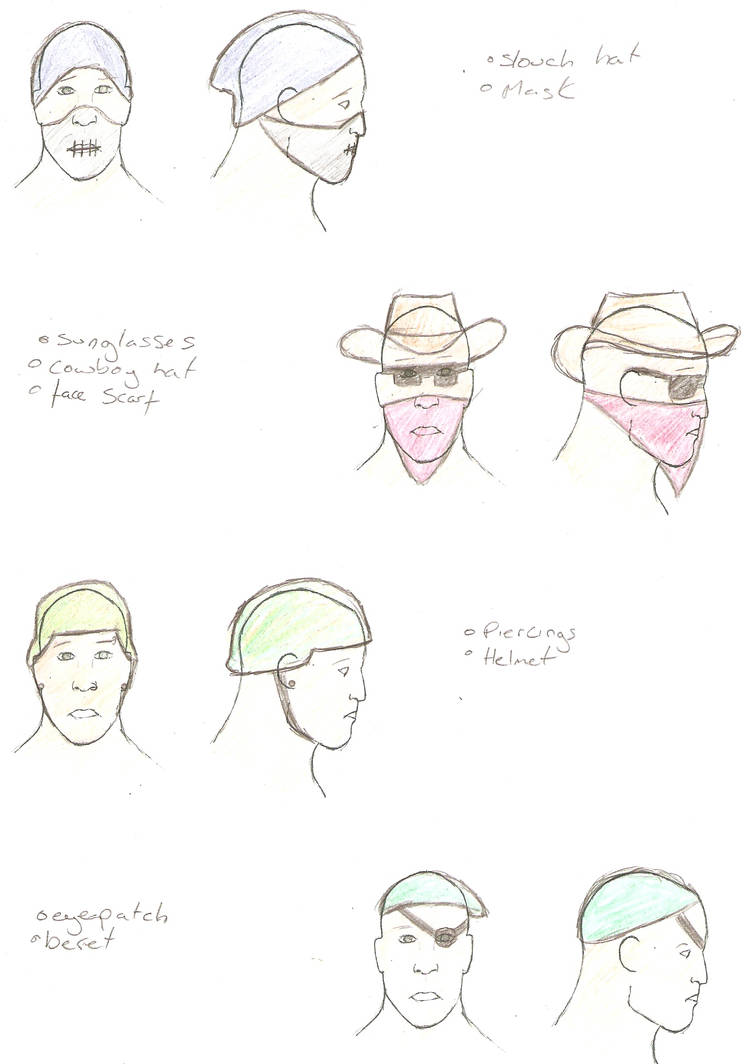 Head Examples 1 by Seanilius on DeviantArt