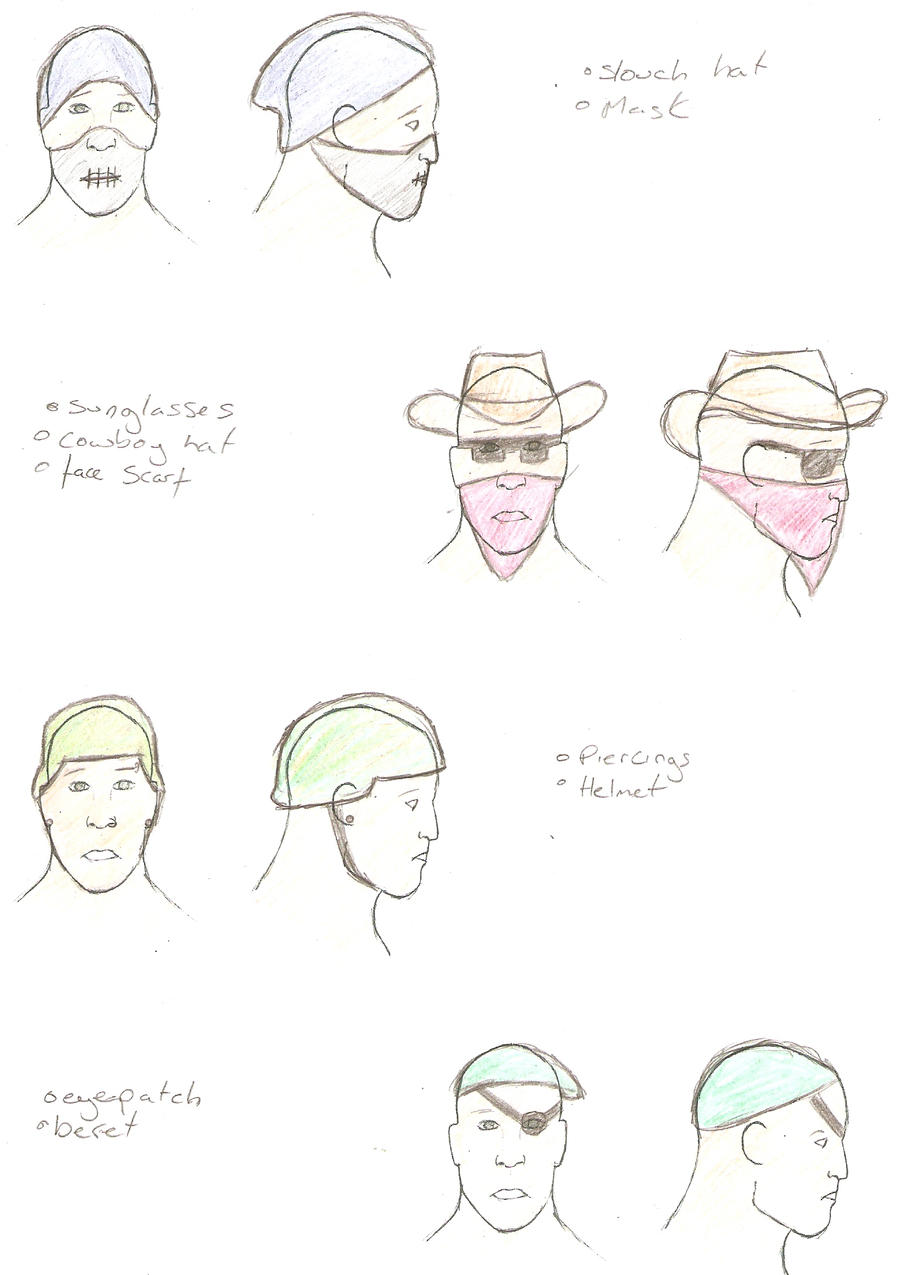 Head Examples 1 by Seanilius on DeviantArt