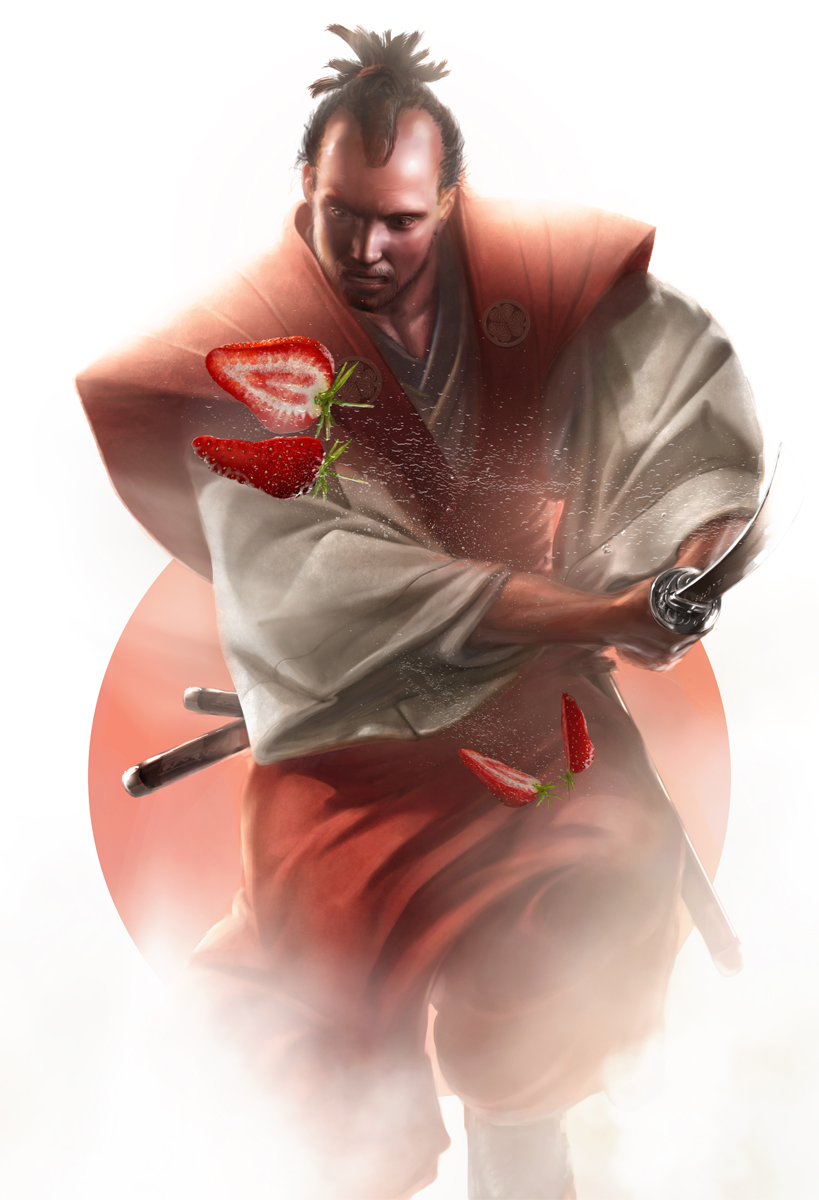 The strawberry samurai