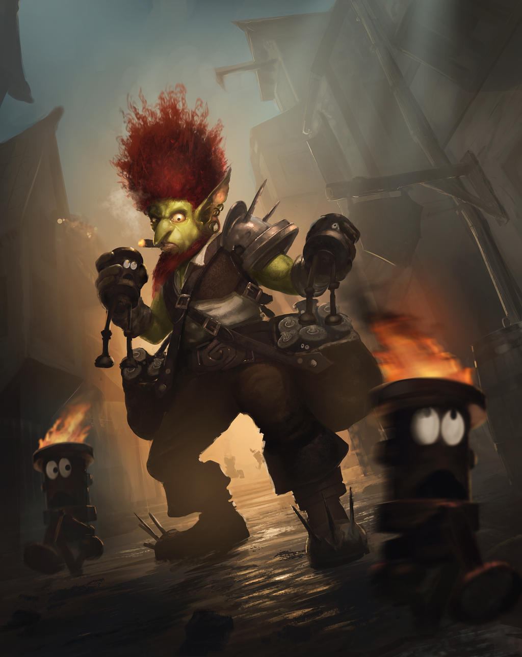 Goblin wildfire by PascaldeJong